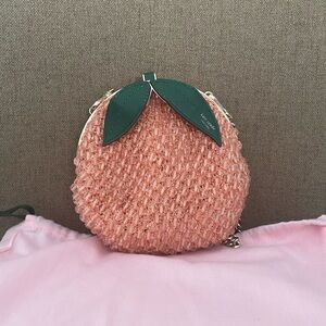 NWOT Bellini Beaded Peach Bag